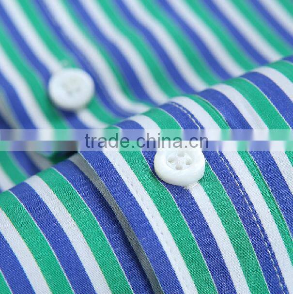 green white branded POLO stripes men dress shirts