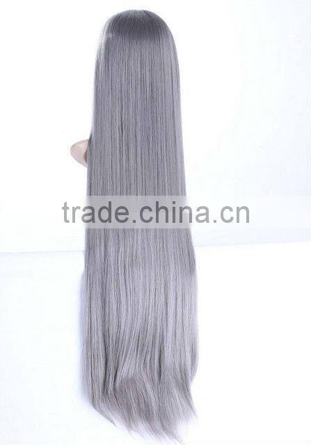 Hot Selling Long Straight Cosplay Wig for Men and Women,Promotional Synthetic Wigs,High Quality Wig Distributor from China Dubaa