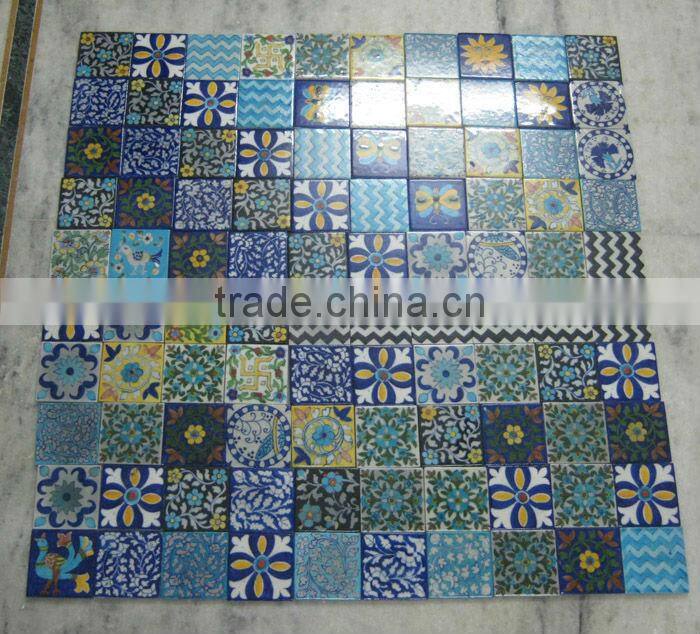 Jaipuronline's Famous Jaipur Blue Pottery Tiles