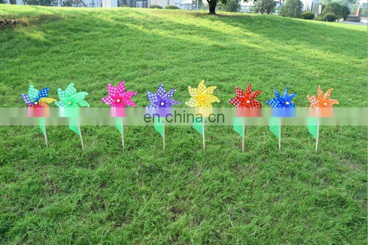 Sunflowers outdoor kids plastic wholesale price flower windmill