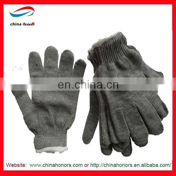 western safety gloves safety working gloves/string knit work gloves