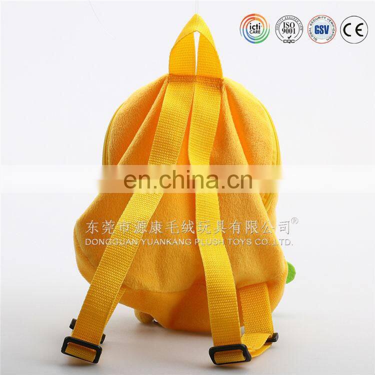 Funny kids favorite plush school bag toy & backpack for school