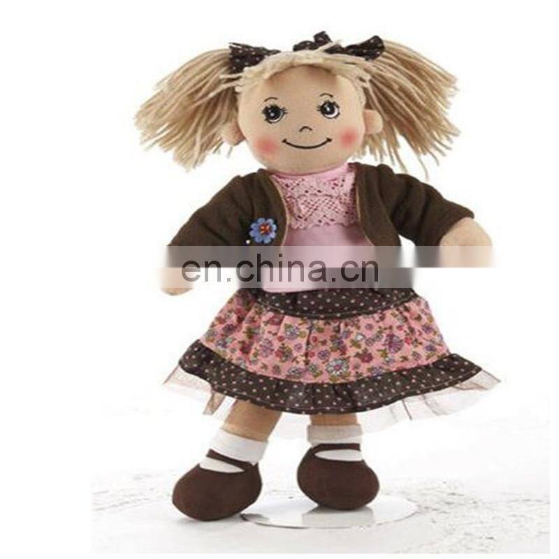 Hand Knitted james doll crochet knit Toys baby Dolls 30cm promotional cartoon knit fabric woven animals toy factory new design