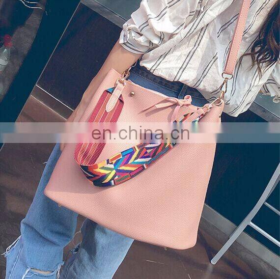 Buttferly printing Extra long bag strap bag belt
