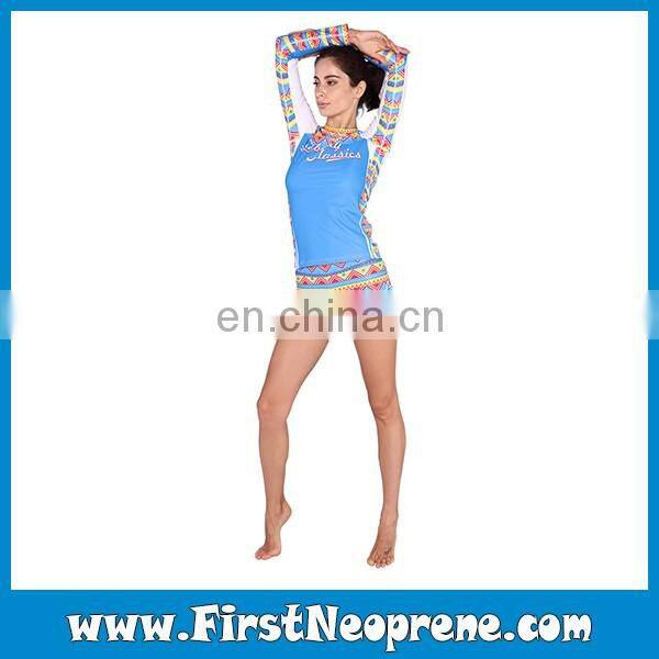 Lovely Pink Dot Online Cheap Pink Color Rash Guards