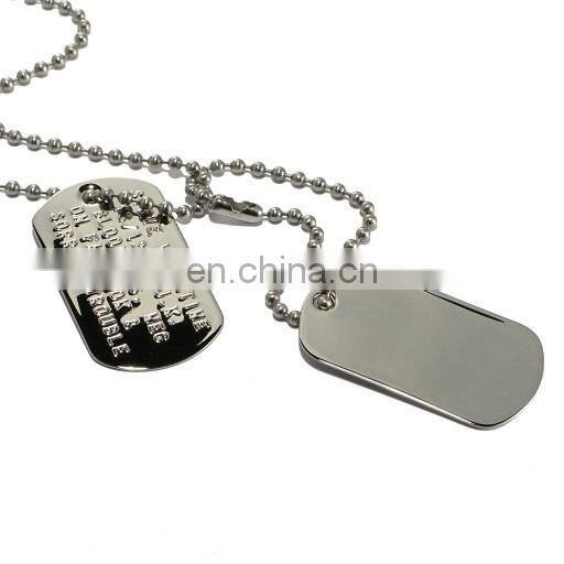 Stainless steel dog id tags necklace