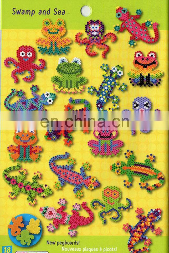 High-quality Plastic Ironing DIY Hama Perler Beads children funny puzzle Non-toxic Eco-friendly Plastic mini DIY hama perle