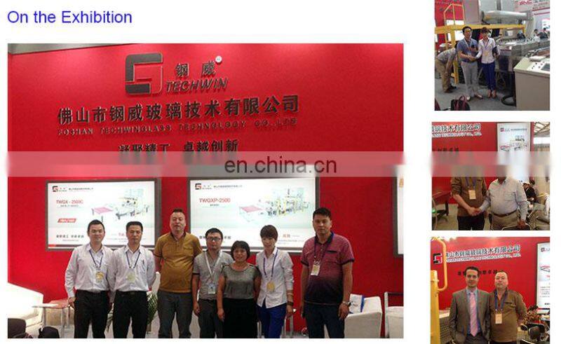 good quality cheap price float glass washing machine supply by manufacturer in China