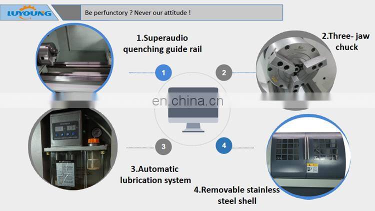 CK6180 Metal CNC turning lathe machine brand
