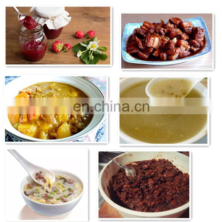 commercial electric cooking pot cooking kettle/industrial steam pressure kettle/jacketed cooker