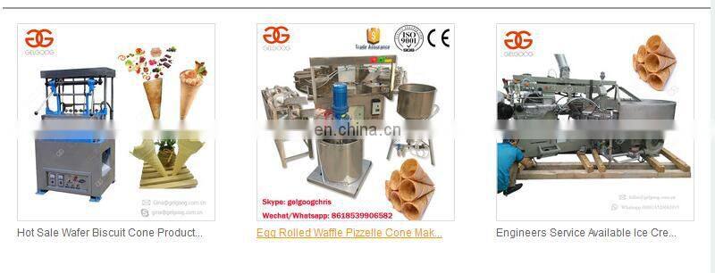 Industrial Semi Automatic Gas Heating Soft Wafer Bowl Making Machines Sugar Waffer Kono Pizza Cono Ice Cream Cone Maker Machine