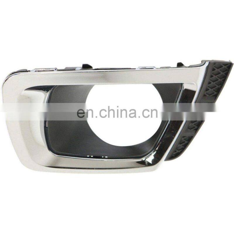 Pair L + R Chorme Fog Light Lamp Cover Trim 2014-2015 for Subaru Forester 2.0XT