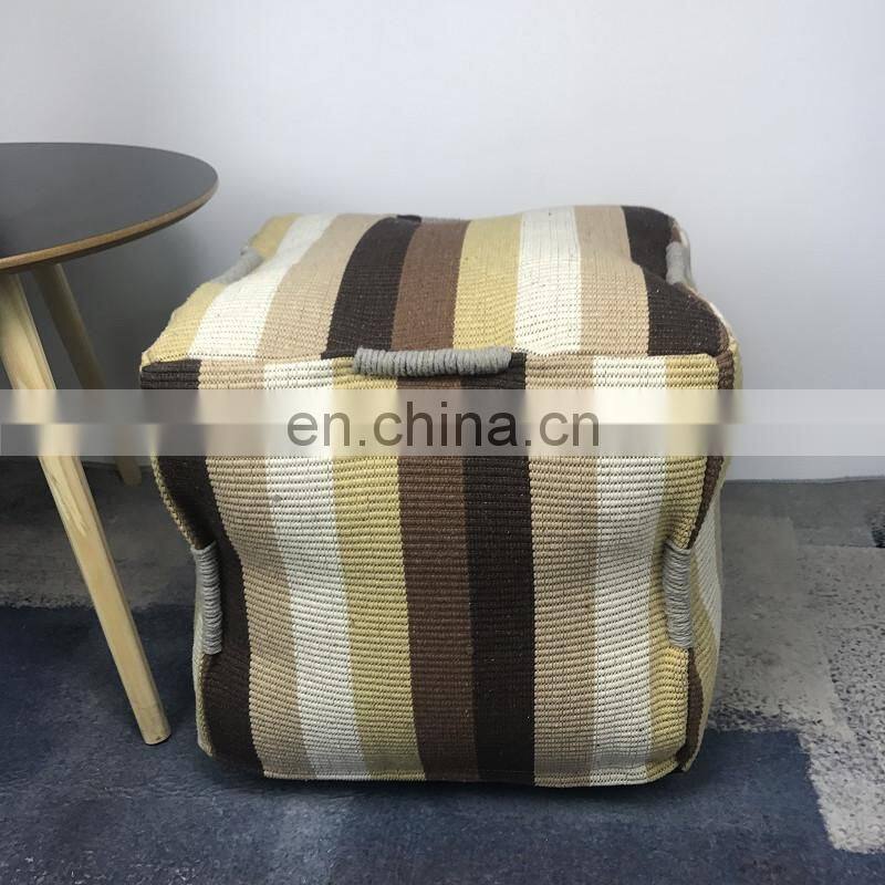 Indian Multi Ottoman Pouf Bohemian Decorative Ottoman Pouf Cover