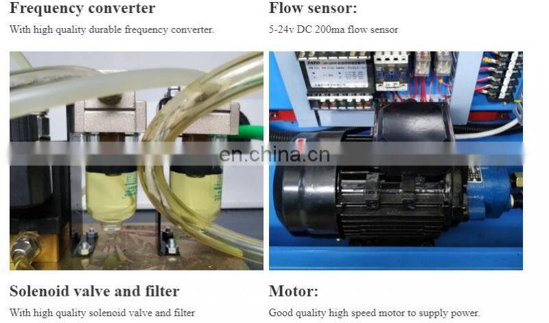 Common rail HEUI diesel injector test bench