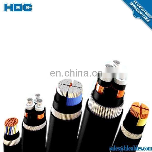 standard 5x16mm2 8mm pvc power cable sizes