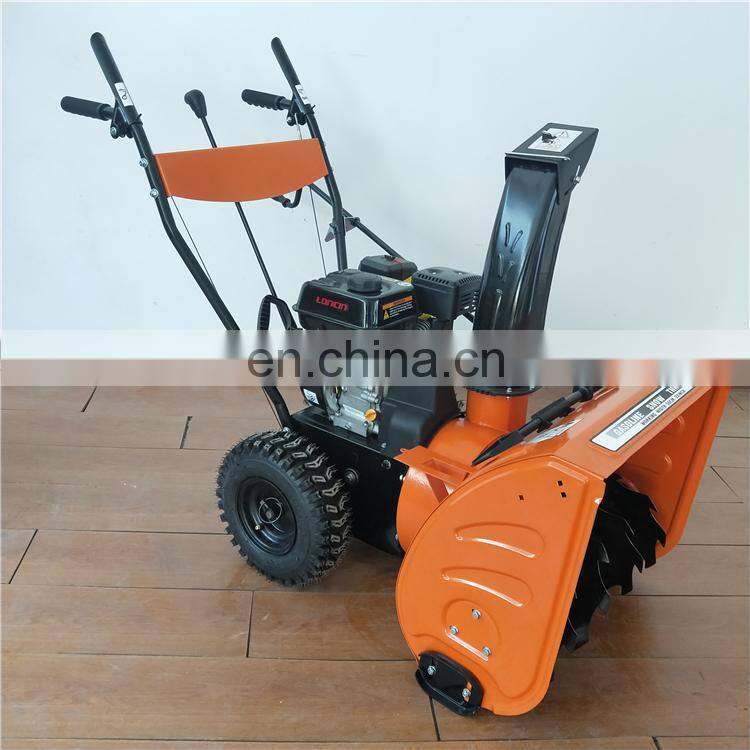 Small 4 wheel drive tractor with blower sidewalk sweepers snow blower