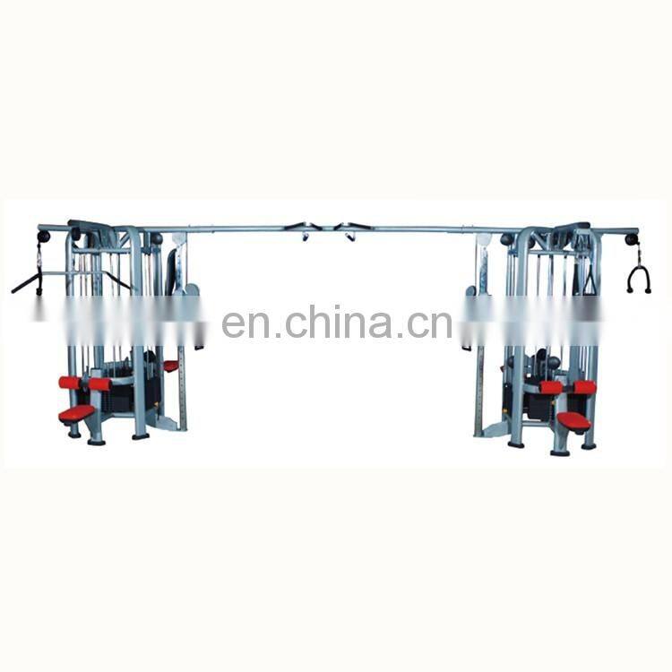 Best Selling with Lower Prices Commercial mj8 Multi Jungle Gym Equipment Life Ftiness 8 stack Multi station Gym Trainer LF26