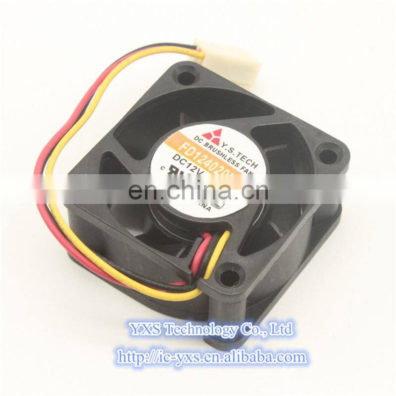 FD124020HB 4020 4cm 12V 0.10A Cooling Fan