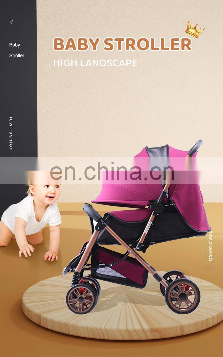 china factory hot sale bi-directional baby buggy infant baby pram