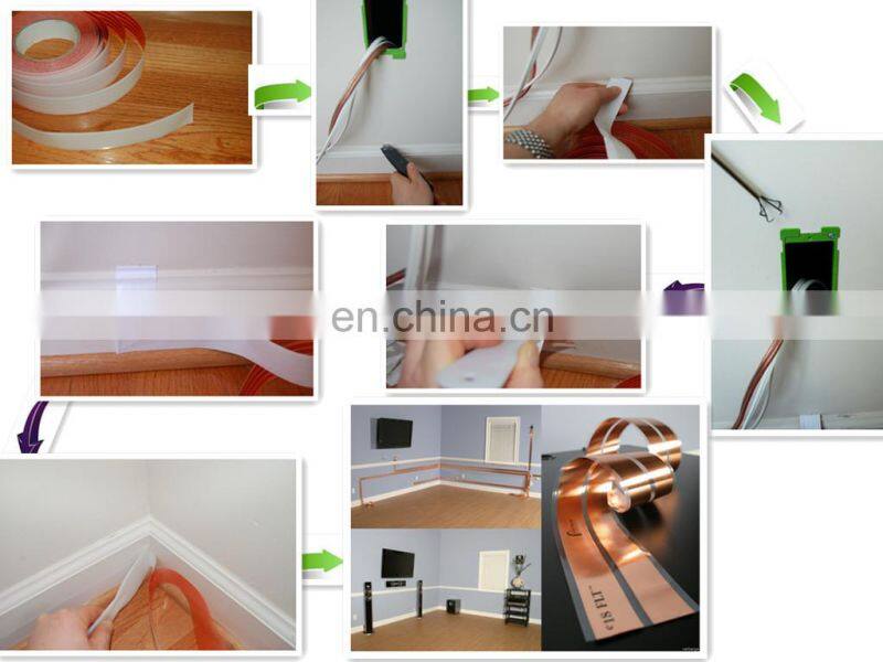 ULTRA PRO 4 CORES FLAT SPEAKER WIRE WITH 4 SPEAKER PINS