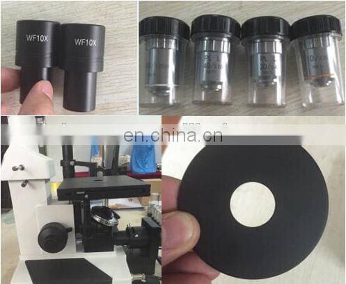 4XC Binocular or Trinocular Inverted Metallurgical Microscope