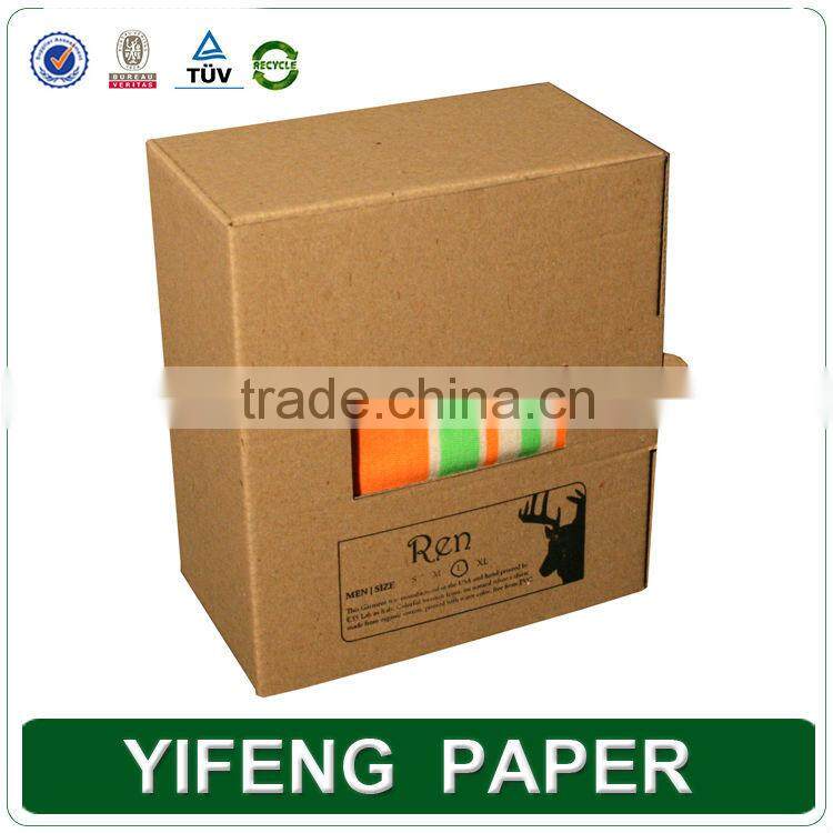 China Manufacturer Food Craft Paper Corrugated Box For Packaging