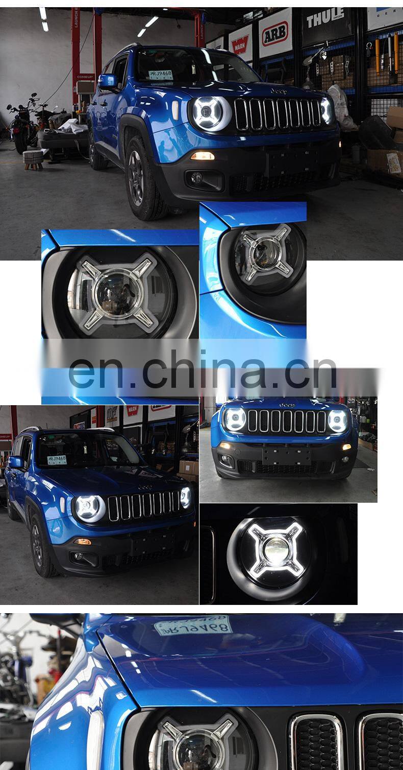 15-19 year Upgrade your original Halogen front lamp for Renegade into Xenon type brighter