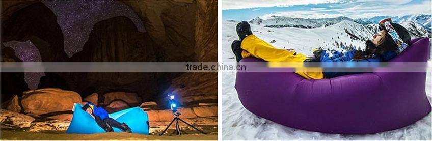 Outdoor Convenient Inflatable Lounger Air Sleeping Bag