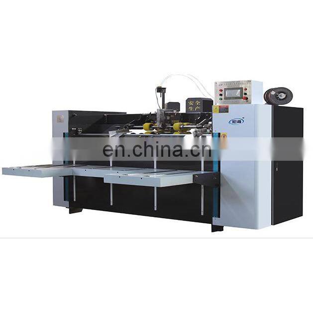Semi automatic corrugated box stitching machine/wire stitcher nail machine