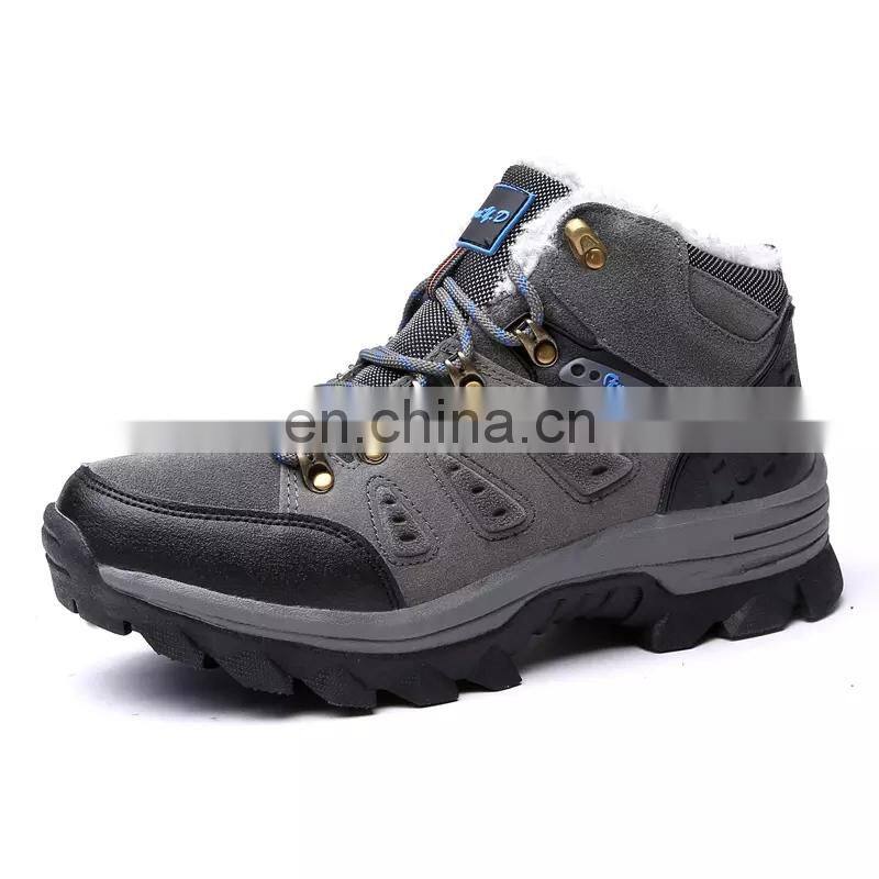 Plus size Outdoor men's casual shoes quality wholesale walking hiking shoes travel shoes