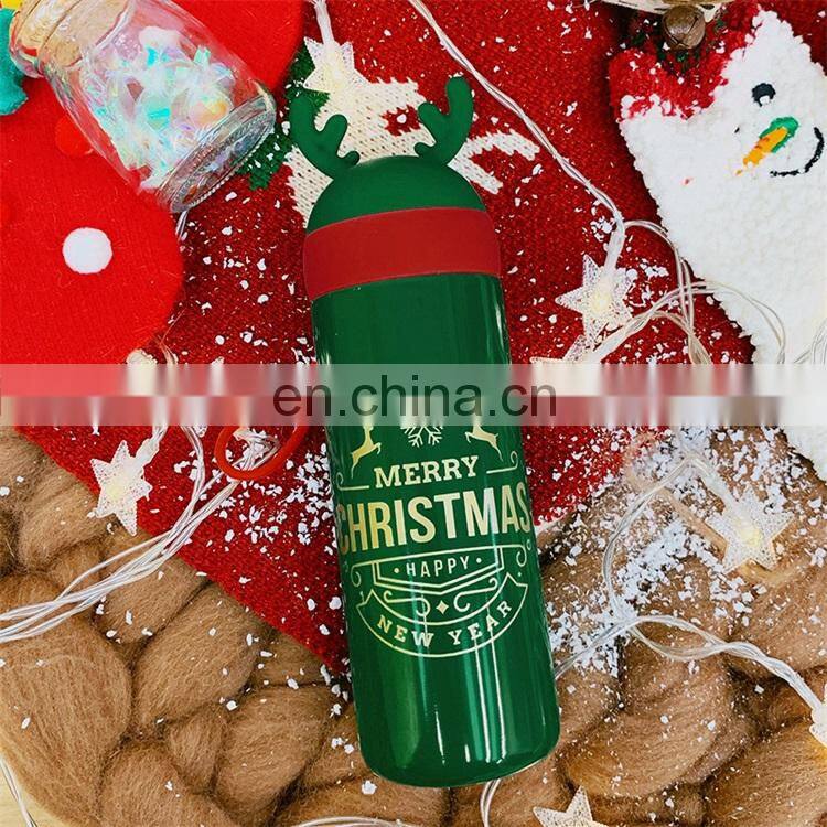 Christmas Insulated Flask Mugs Water Bottles Cups for Sports