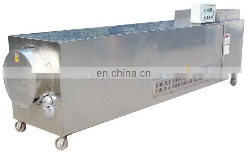 Automatic stainless steel nut roasting machine auto roasted nuts rotary roaster line machines equipment cheap price for sale