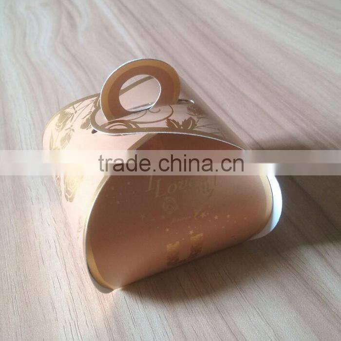 Wholesale Blank DIY Souvenir Paper Candy Box for Wedding Gift Box