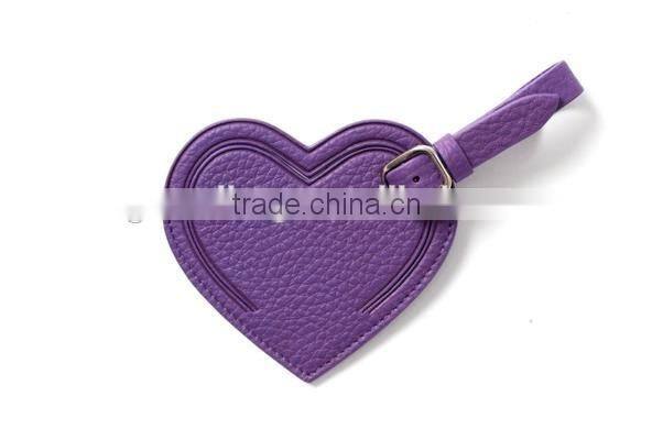 colorful genuine cowhide leather luggage parts baggage tags travel accessories for decoration
