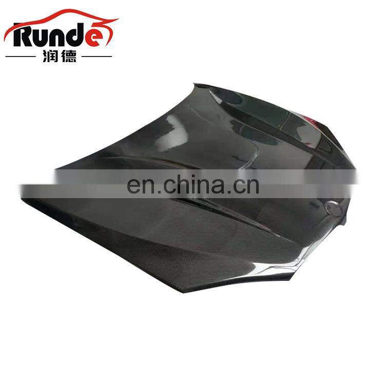 Runde Hood Fireproof Covers Car Carbon Fiber For BMW X5X6F15F16 Haman Style Hood