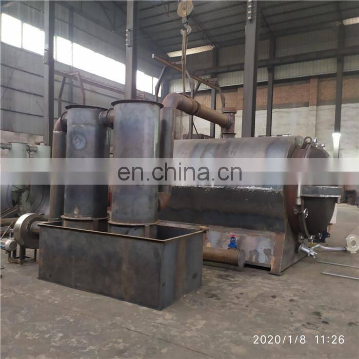 Smokeless Horizontal Pomegranate Bark Coconut Shell Charcoal Kiln