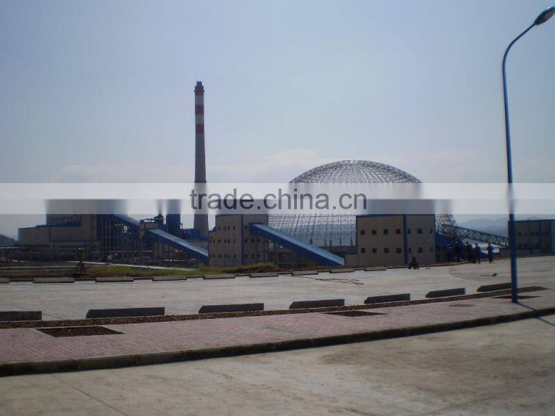 Aesthetic Large Span Steel Structure Coal Storage