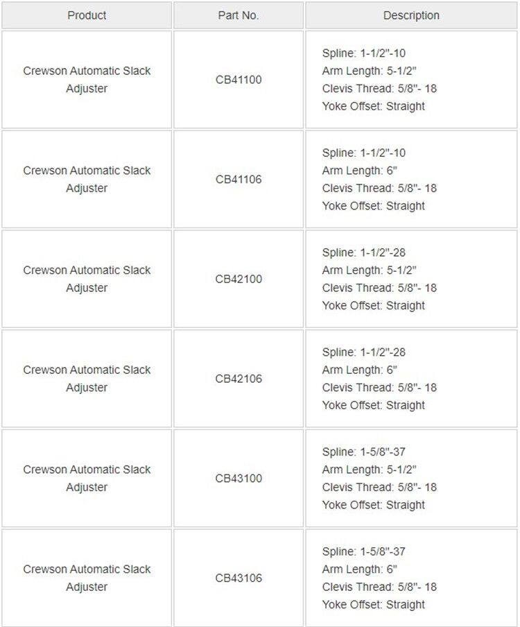 Professional Supplier Truck Parts Trailer 40010212 Axle Brake Automatic Slack Adjuster