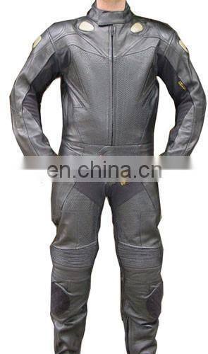 Custom Design Motorbike Racing Cowhide Motorcycle Leathers Suits Biker 1 piece