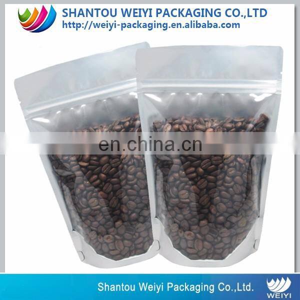 custom packaging stand up pouch 10kg kraft paper packaging coffee bag