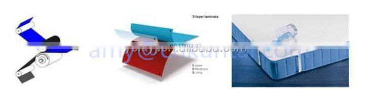 Cotton fabric laminating machine for bed protector
