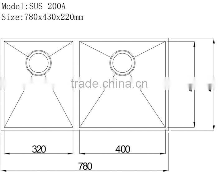Top Sale Best Quality New Style Models Of Corner Kitchen Sinks