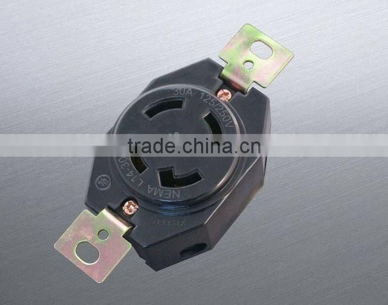 Nema L14-30 Wall Socket Outlet Receptacle 30A 125V/250V