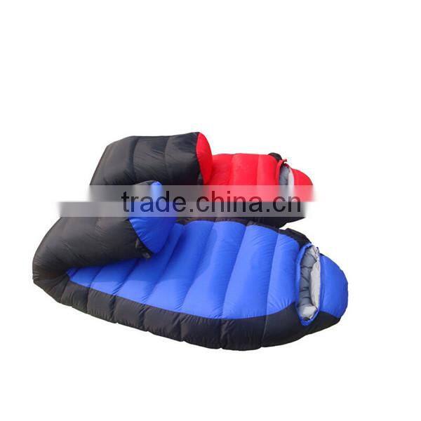 Portable Warm High Quality Duck Down Sleeping Bag for camping