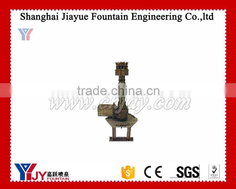 rotating dandelion fountain nozzles