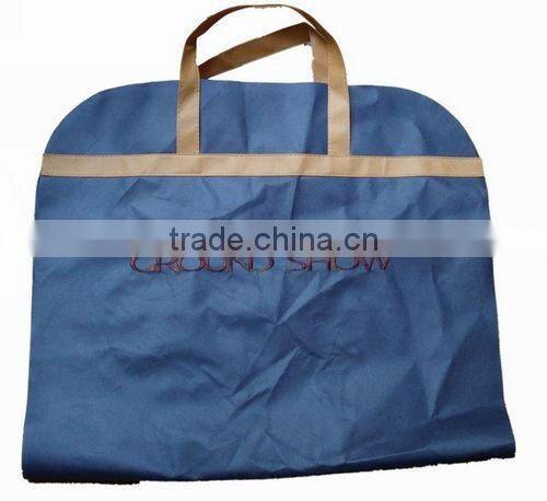 navy blue handle suit cover,waterproof garment bag