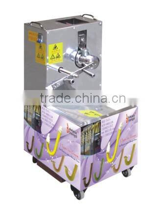 Stainless steel Korean ice cream J shaped corn snacks machine