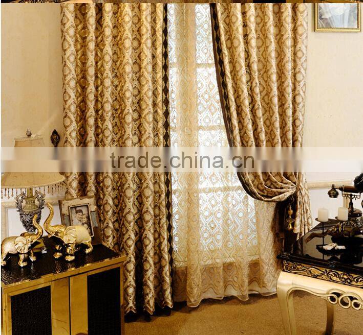 Modern Living Room Curtains, Ready Made window curtain wholesale curtain