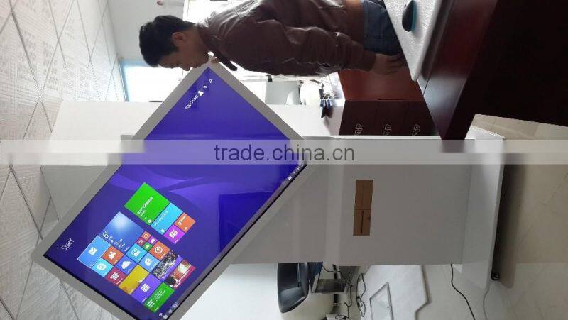 32'' 42'' 46'' 55'' Floor Standing Interactive Touch Kiosk, Rotatable Touch Screen Kiosk