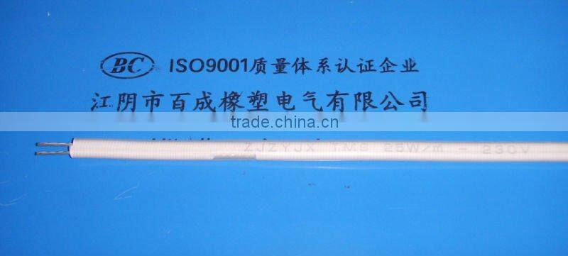 Elliptic Style Constant wattage parallel circut heating cable 50W/M ce